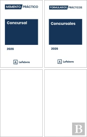 Pack Memento Concursal 2026 Y Formularios Concursales 2026