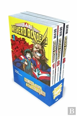 Bertrand.pt - Pack My Hero Academia - Volumes 1, 2 e 3