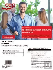 Pack Teorico. Celador. Servicio Madrileño De Salud (Sermas)
