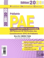 Pae Annales Corrigees De Pediatrie 2009-2020