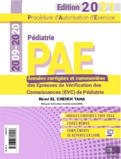 Bertrand.pt - Pae Annales Corrigees De Pediatrie 2009-2020