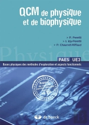 Paes ; U.E. 3 ; Qcm De Physique Et De Biophysique