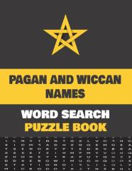Pagan And Wiccan Names Word Search Puzzle Book