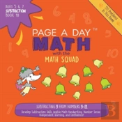 Page A Day Math Subtraction Book 10