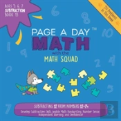 Page A Day Math Subtraction Book 13