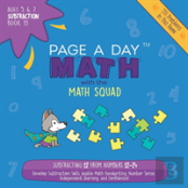 Page A Day Math Subtraction Book 13