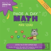Page A Day Math Subtraction Book 6