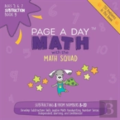 Page A Day Math Subtraction Book 9