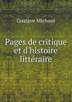 Bertrand.pt - Pages De Critique Et D'Histoire Litteraire