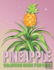 Paineapple Coloring Book For Kids
