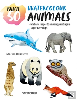 Bertrand.pt - Paint 50: Watercolour Animals