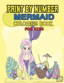 Bertrand.pt - Paint By Number Mermaid Coloring Book For Kids