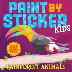 Bertrand.pt - Paint By Sticker Kids: Rainforest Animals