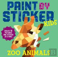 Paint By Sticker Kids: Zoo Animals