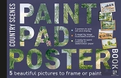 Paint Pad Poster Book: Country Scenes