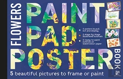 Bertrand.pt - Paint Pad Poster Book: Flowers