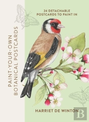 Paint-Your-Own Botanical Postcards