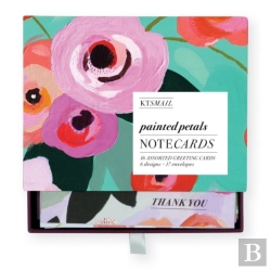 Bertrand.pt - Painted Petals Greeting Assortment Boxed Notecards