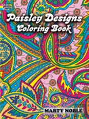Paisley Designs Coloring Book