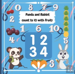 Bertrand.pt - Panda And Rabbit Count To 10 With Fruits