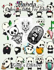 Panda Coloring Book For Adults