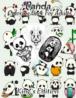 Bertrand.pt - Panda Coloring Book For Adults