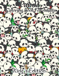 Bertrand.pt - Panda Coloring Book For Adults