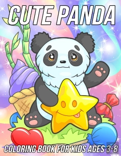 Bertrand.pt - Panda Coloring Book For Kids Ages 3-8