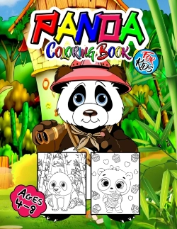 Bertrand.pt - Panda Coloring Book For Kids Ages 4-8