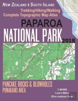 Bertrand.pt - Paparoa National Park Trekking/Hiking/Walking Topographic Map Atlas Pancake Rocks & Blowholes Punakaiki Area New Zealand South Island 1