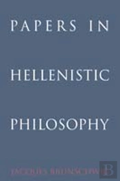 Papers In Hellenistic Philosophy