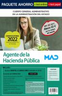 Paquete Ahorro Agente Hacienda Publica Y Test Papel. A