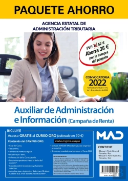 Bertrand.pt - Paquete Ahorro Auxiliar Administracion E Informacion (Cam