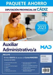 Paquete Ahorro Auxiliar Administrativo/A Diputacion Provinci