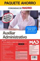 Paquete Ahorro Auxiliar Administrativo Comunidad Madrid