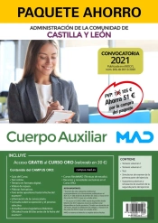 Paquete Ahorro Auxiliar Administrativo De Castilla Y Leon. A