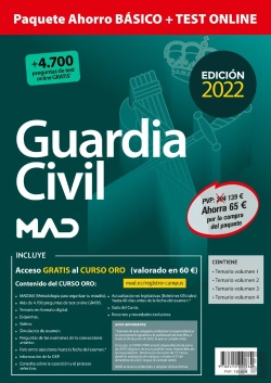 Bertrand.pt - Paquete Ahorro Basico Guardia Civil 2022 Ahorra 65 €