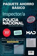 Paquete Ahorro Basico Inspector/A Policia Nacional. Ahorr