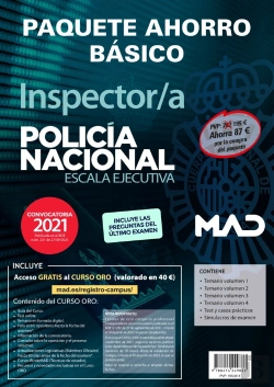 Bertrand.pt - Paquete Ahorro Basico Inspector/A Policia Nacional. Ahorr