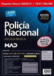 Paquete Ahorro Basico + Test Online Escala Basica Policia Na