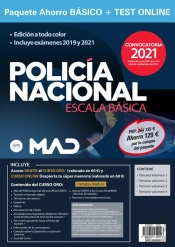 Paquete Ahorro Basico Y Test Online Escala Basica Policia Na