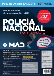 Paquete Ahorro Basico Y Test Papel Escala Basica Policia Nac