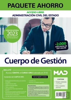 Bertrand.pt - Paquete Ahorro Cuerpo Gestion Administracion Civil Estado (A