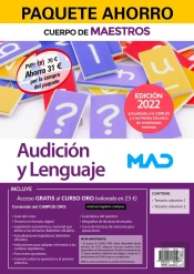 Paquete Ahorro Cuerpo Maestros Audicion Y Lenguaje. Ahorr