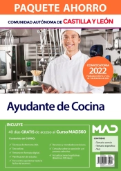 Paquete Ahorro Curso Mad360 Ayudante Cocina De La Admi