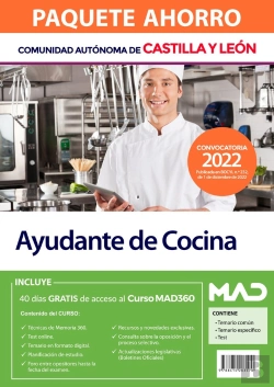 Bertrand.pt - Paquete Ahorro Curso Mad360 Ayudante Cocina De La Admi