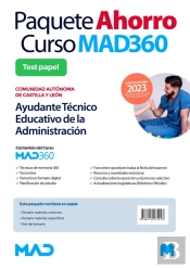 Paquete Ahorro Curso Mad360 + Libros Papel Oposiciones Ayuda