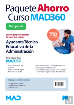 Bertrand.pt - Paquete Ahorro Curso Mad360 + Libros Papel Oposiciones Ayuda
