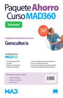 Paquete Ahorro Curso Mad360 Y Test Papel Y Online Escala De
