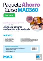 Paquete Ahorro De Libros Y Curso Mad360. Atencion A Personas En Situacion De Dep